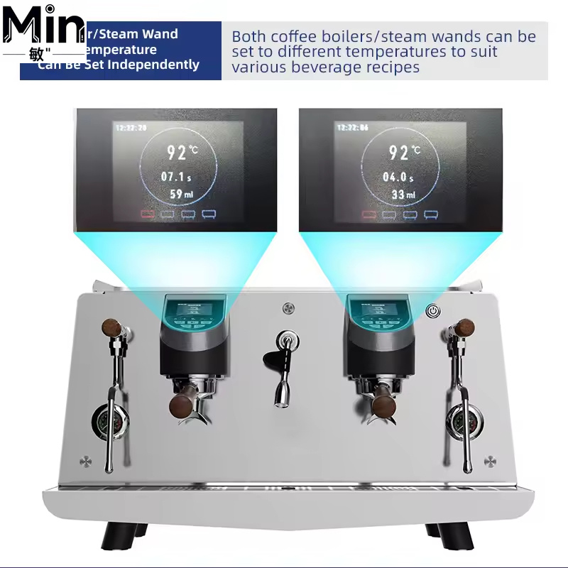 Coffee Tea Espresso Machines - Professioneel commercieel 2-groeps semi-automatisch Italiaans espresso