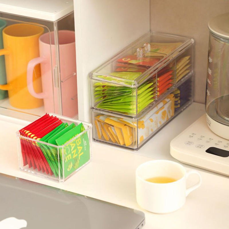 Coffee Tea Sugar Container Set - Suikerzak Thee Opslaghouder Vuilnisbakken Voor Kantoor