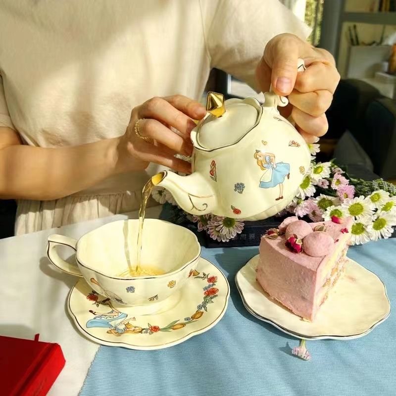 Coffee Tea Gift - Alice Keramiek Thee- en Koffieset met