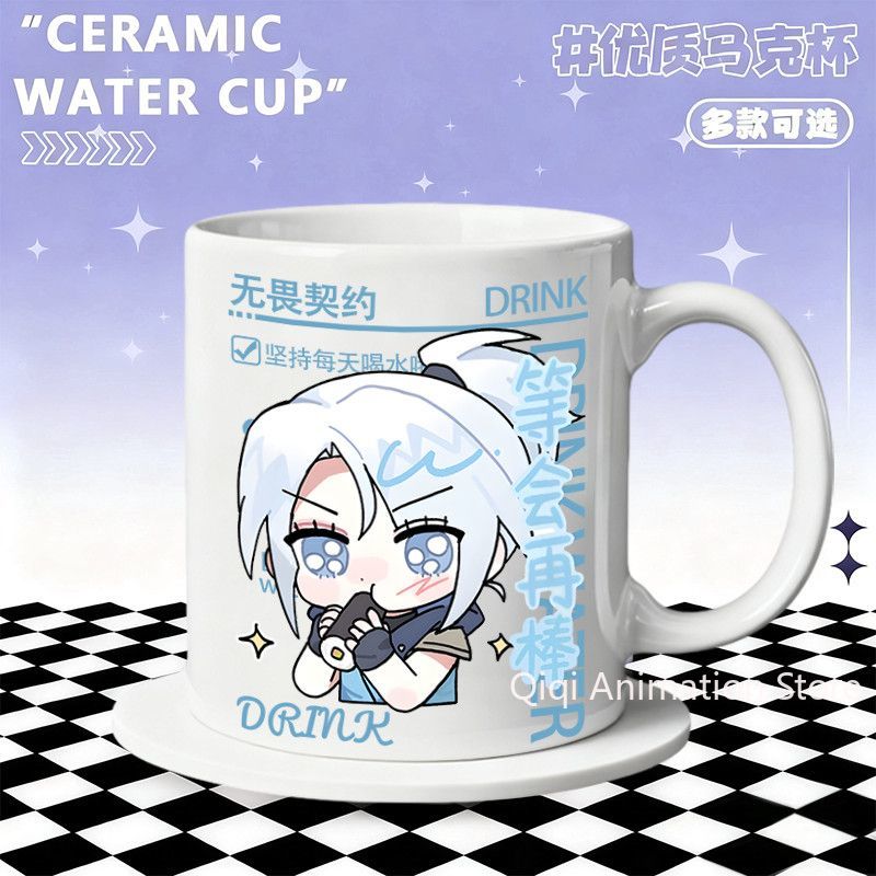 Coffee Tea Cups - Keramische Mok Woonaccessoires Anime VALORANT Phoenix