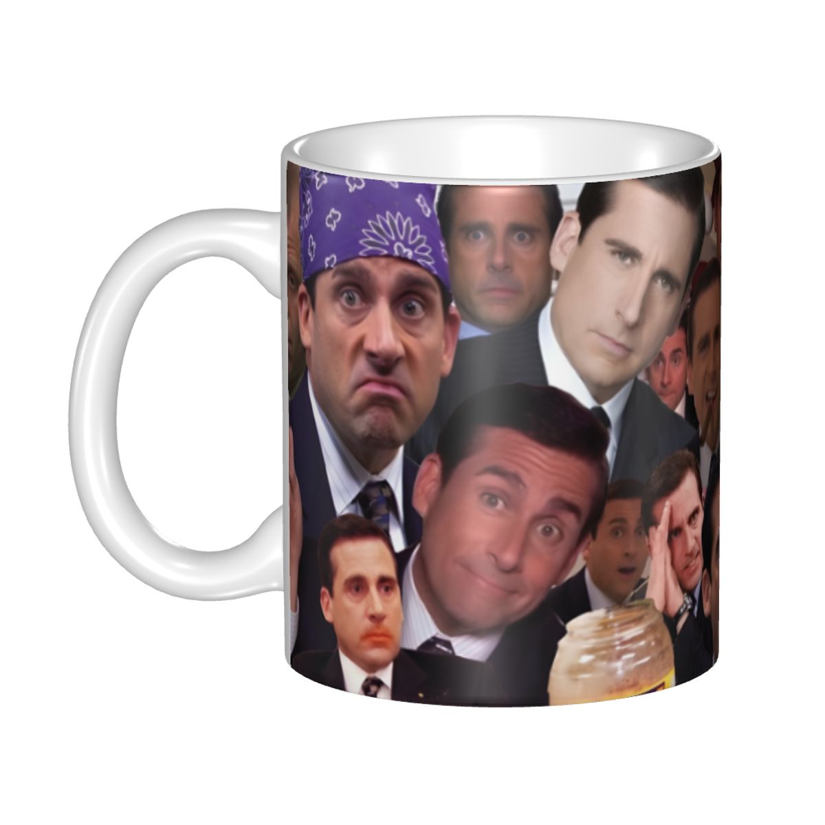 Coffee Tea Gift - Michael Scott Collage Thee Koffiemokken Vrijgezellenfeest