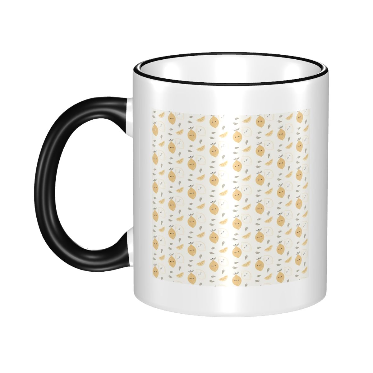 Lemon Tea Coffee - Leuke mok met citroenpatroon Grappige keramische