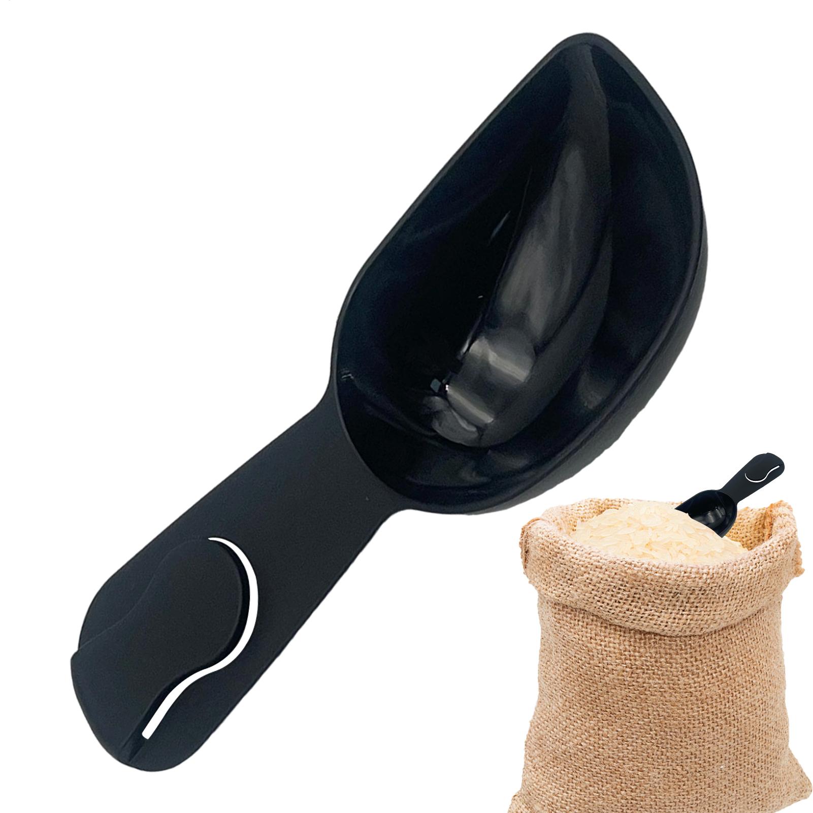 Coffee Tea Bean Leaf - Koffieschep met clip Multifunctionele ontbijllpel Lepel