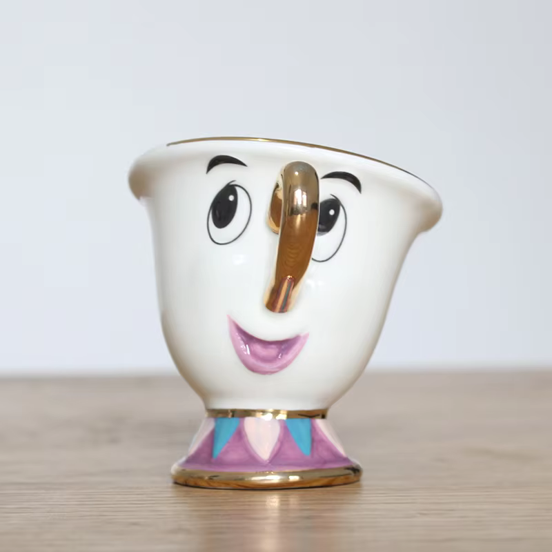 Coffee Tea Hong Kong - Cartoon theeservies, theepot, suikerpot, koffiekopje, waterkoker,