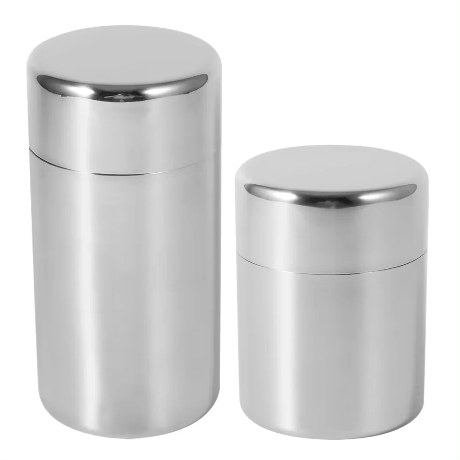 Coffee Tea Sugar Container Set - Roestvrijstalen theebladblikken Buscontainers Huiskeukenbussen voor thee