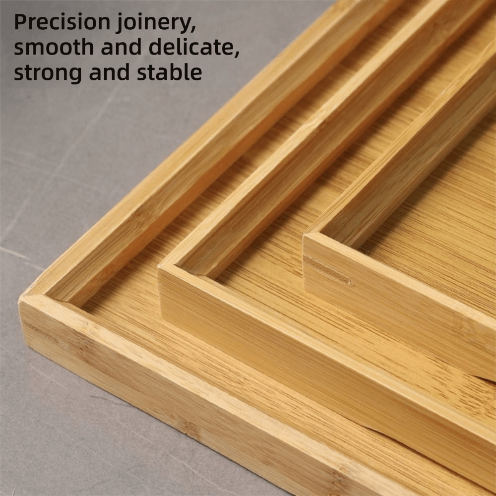 Versier de dienblad: natuurlij - Bamboo Tea Tray recensie en prijs