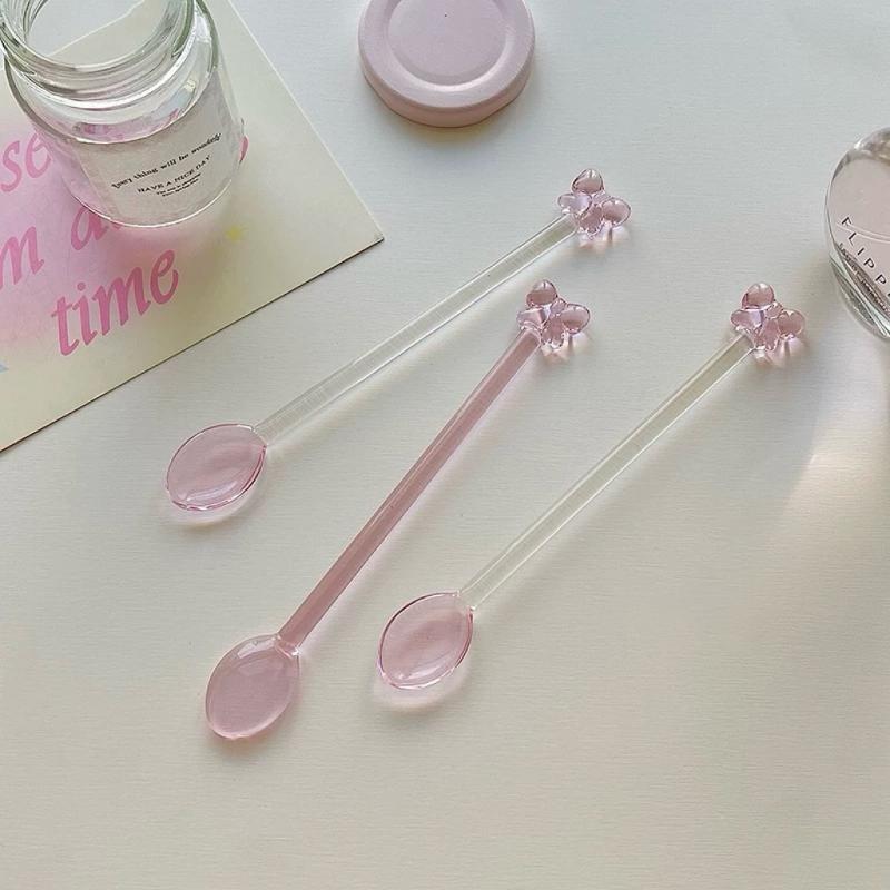 Roze met strik versierde glaze - Tea Coffee Utensils recensie en prijs