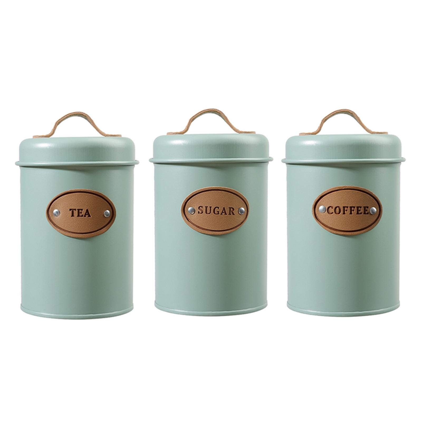 3-delige multifunctionele keuk - Coffee Tea Sugar Container Set recensie en prijs