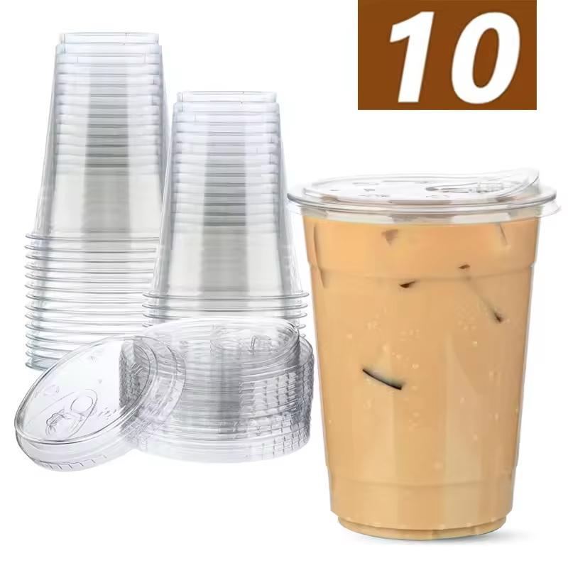 10 stuks wegwerp PET-plastic b - Lemon Tea Coffee recensie en prijs