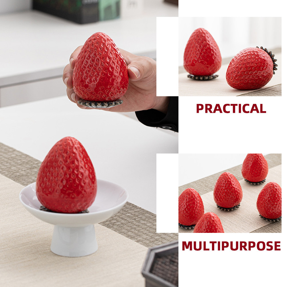 Keramische opbergpot in aardbe - Coffee Tea Bean Leaf recensie en prijs