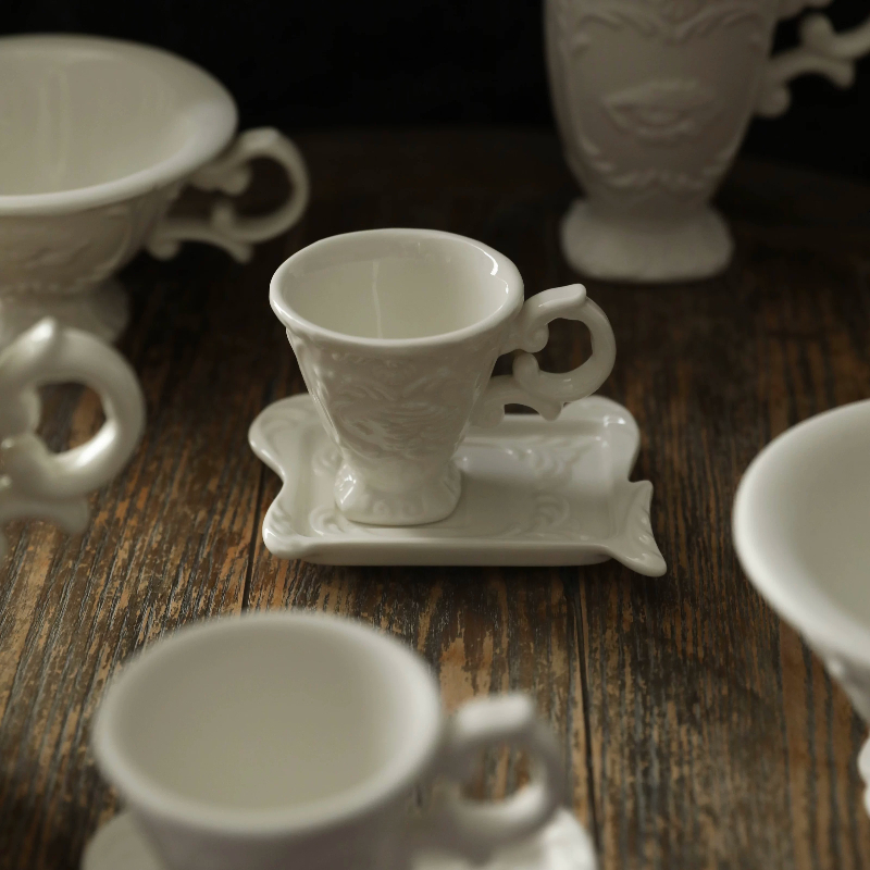 Franse retro iris keramische m - Tea Coffee Utensils recensie en prijs