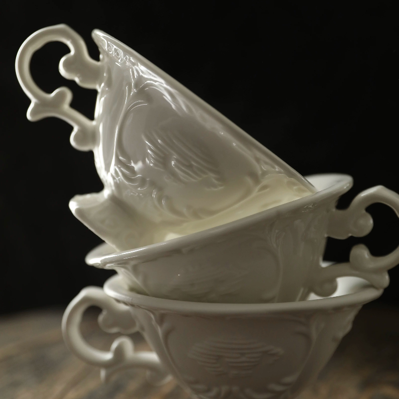 Franse retro iris keramische m - Tea Coffee Utensils recensie en prijs