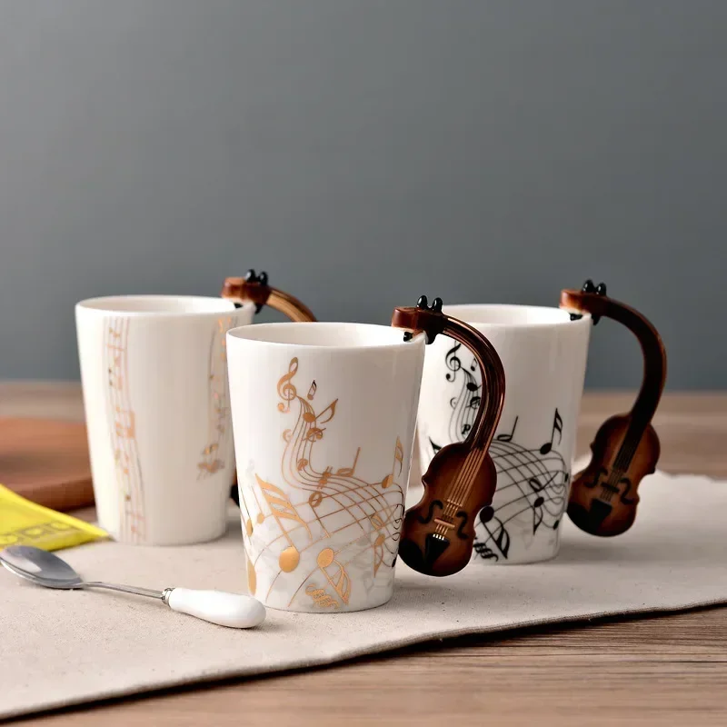 Nieuwigheid Muziek Note Cup Ke - Lemon Tea Coffee recensie en prijs
