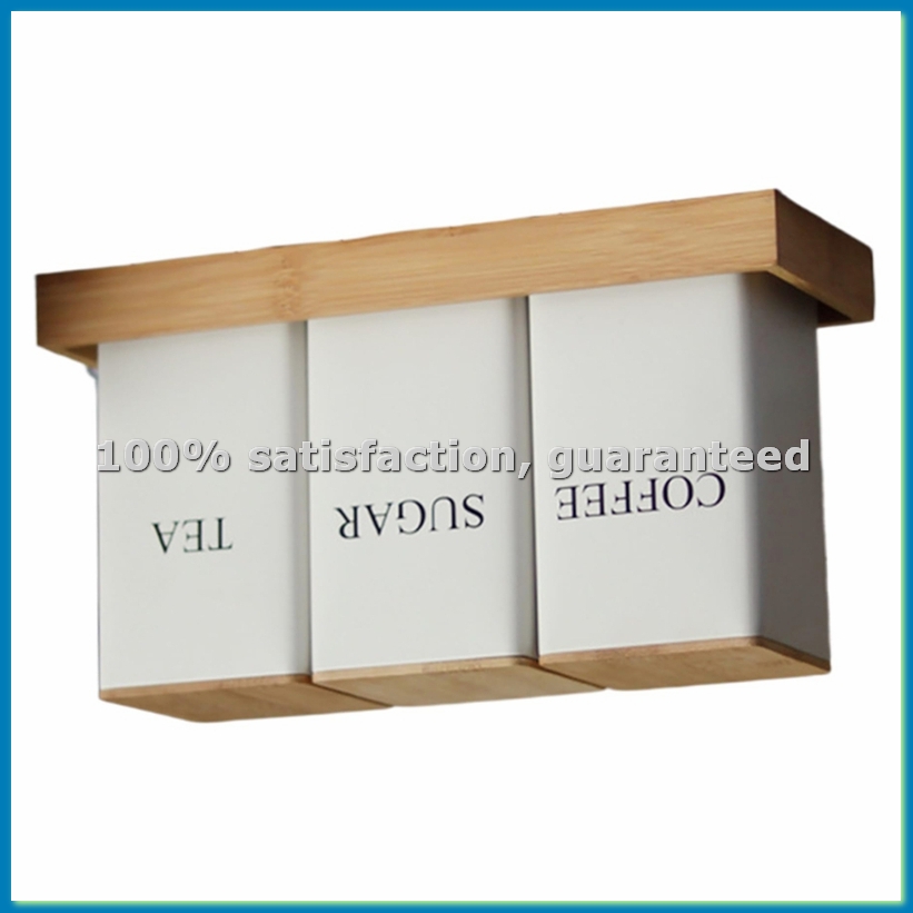 3-delige set thee-, koffie- en - Coffee Tea Sugar Container Set recensie en prijs