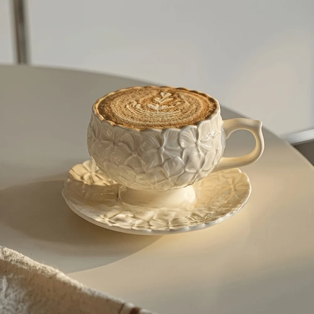 Franse Crème Relief Koffiekopj - Coffee Tea Gift recensie en prijs