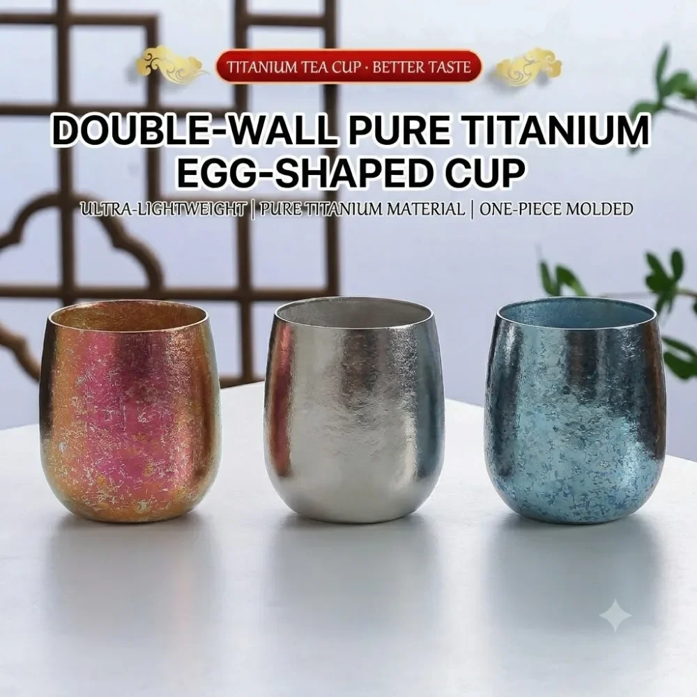 Pure titanium dubbelwandige ko - Xbloom Coffee Tea recensie en prijs