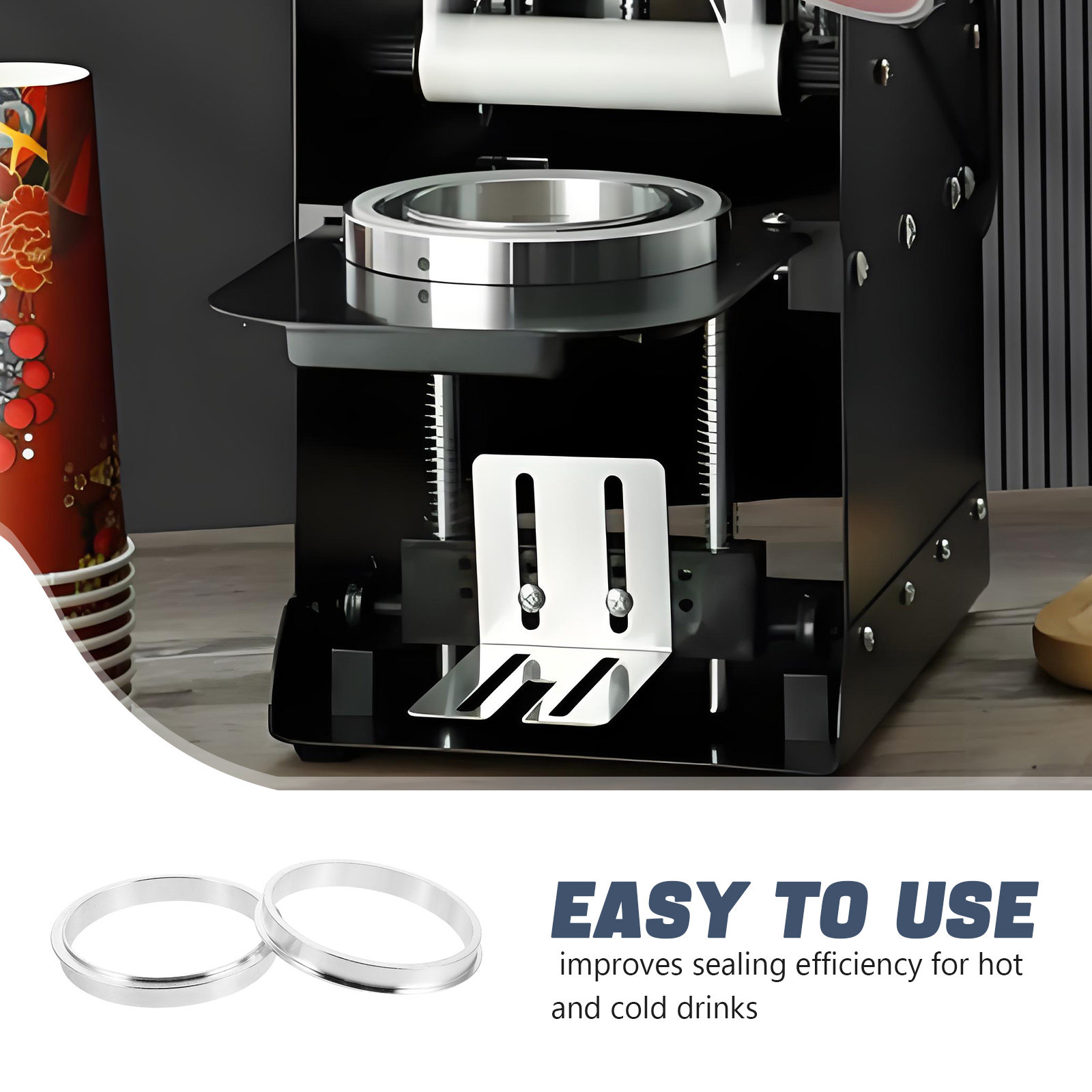 2 stuks afdichtingsring, alumi - Coffee Tea Cups recensie en prijs