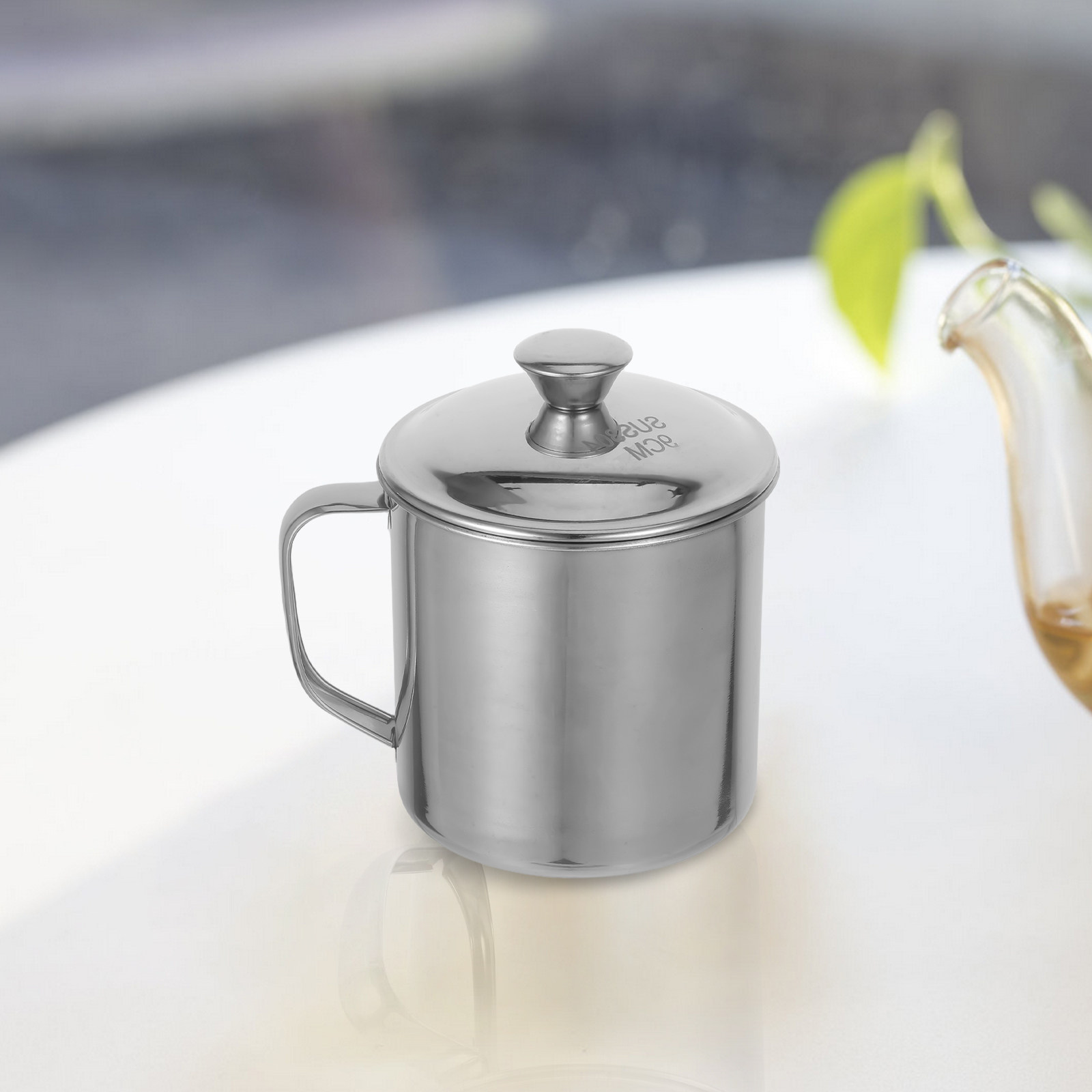 Roestvrijstalen beker met deks - Coffee Tea Cups recensie en prijs