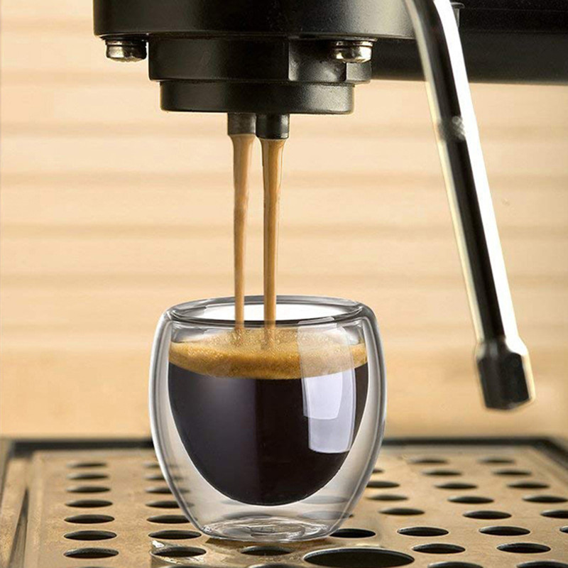 Dubbelwandige glazen koffiemok - Xbloom Coffee Tea recensie en prijs