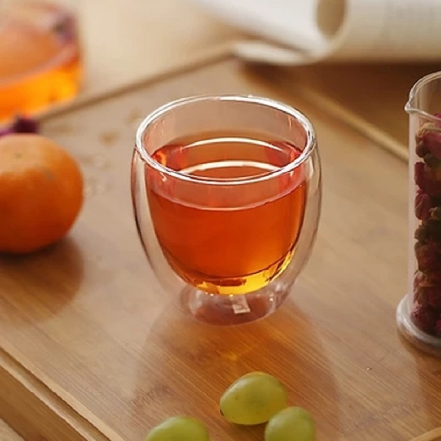Dubbelwandige glazen koffiemok - Xbloom Coffee Tea recensie en prijs