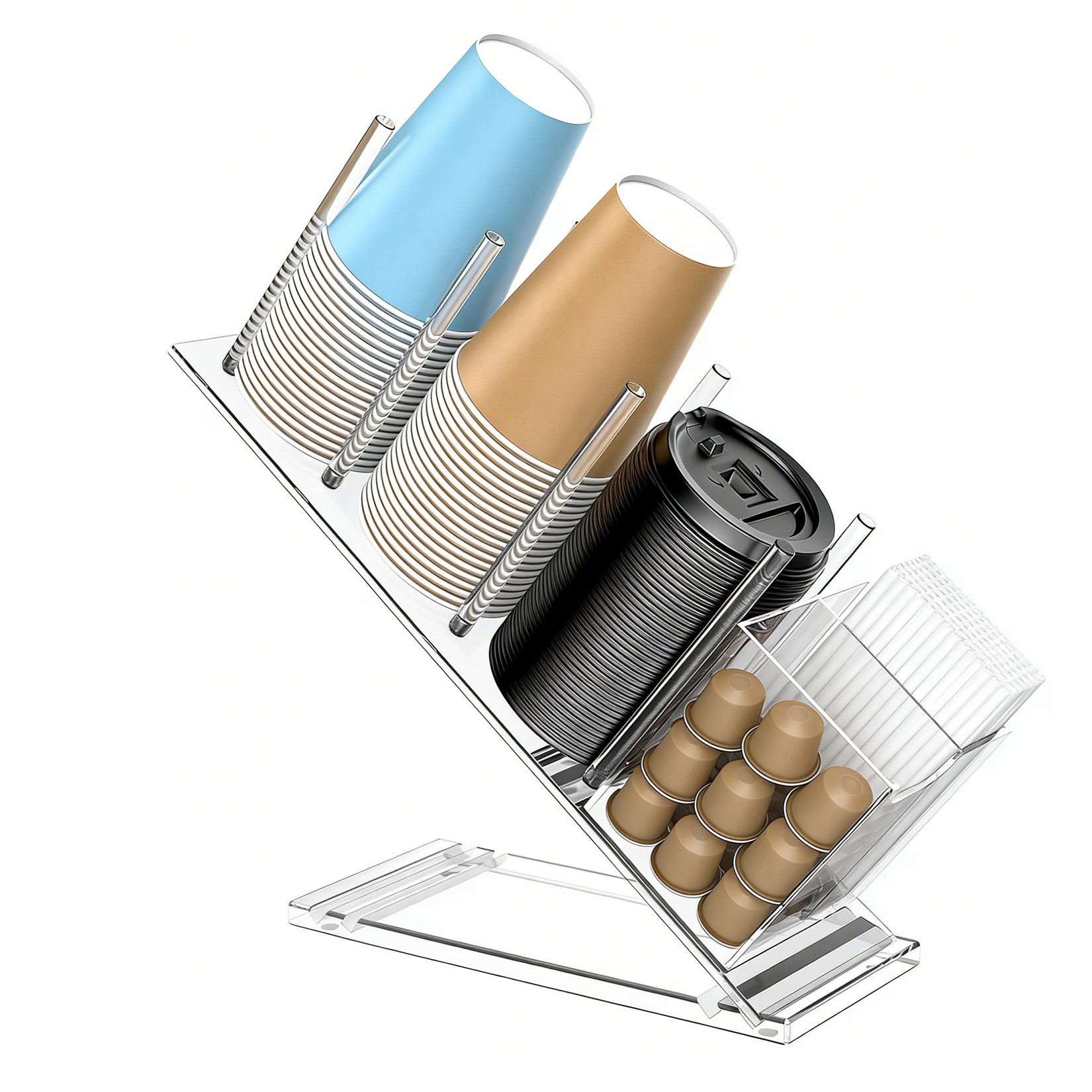 Acryl koffiebekerhouder, verst - Coffee Tea Holder recensie en prijs
