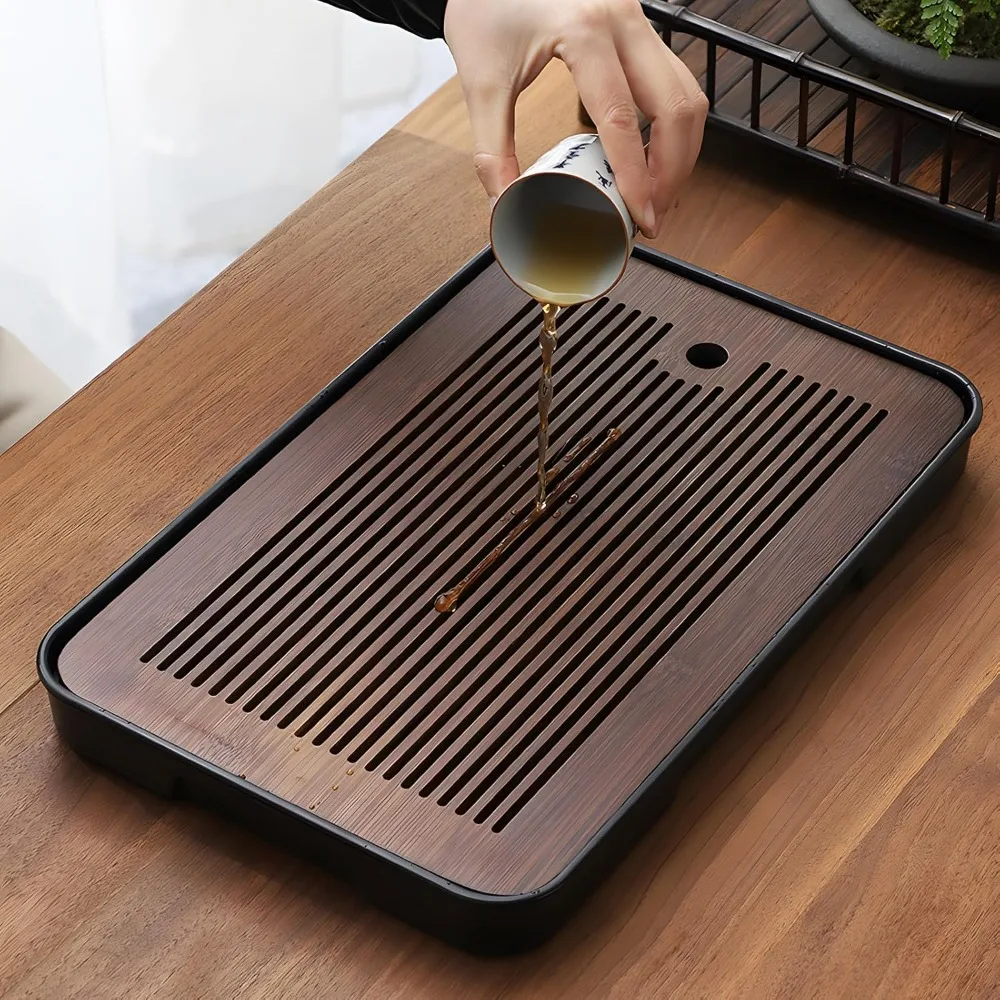 1-delig Bamboe Theetafel Huish - Bamboo Tea Tray recensie en prijs