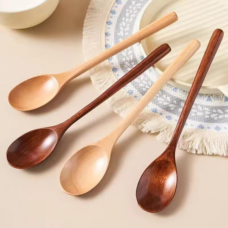 6 Stuks Houten Lepel Servies K - Tea Coffee Utensils recensie en prijs