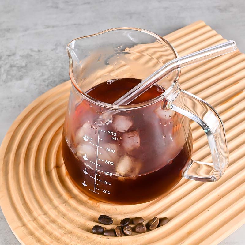 Nieuwe hoge borosilicaatglas v - Xbloom Coffee Tea recensie en prijs