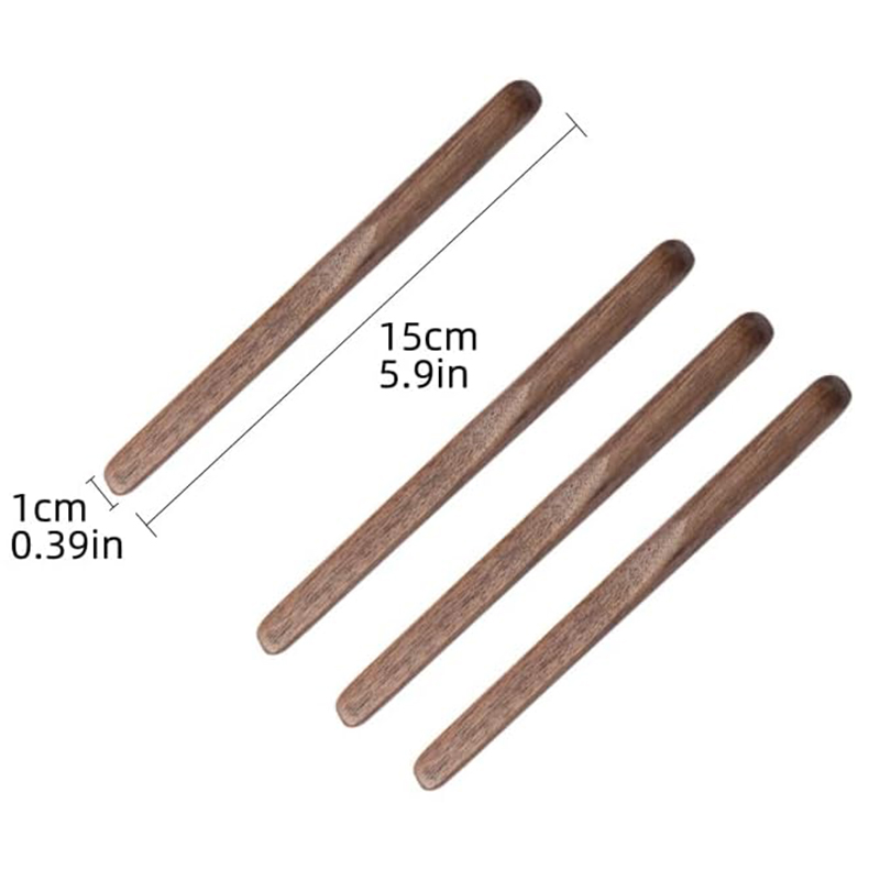4 stuks roerstaafjes van zwart - Coffee Jelly Tea recensie en prijs