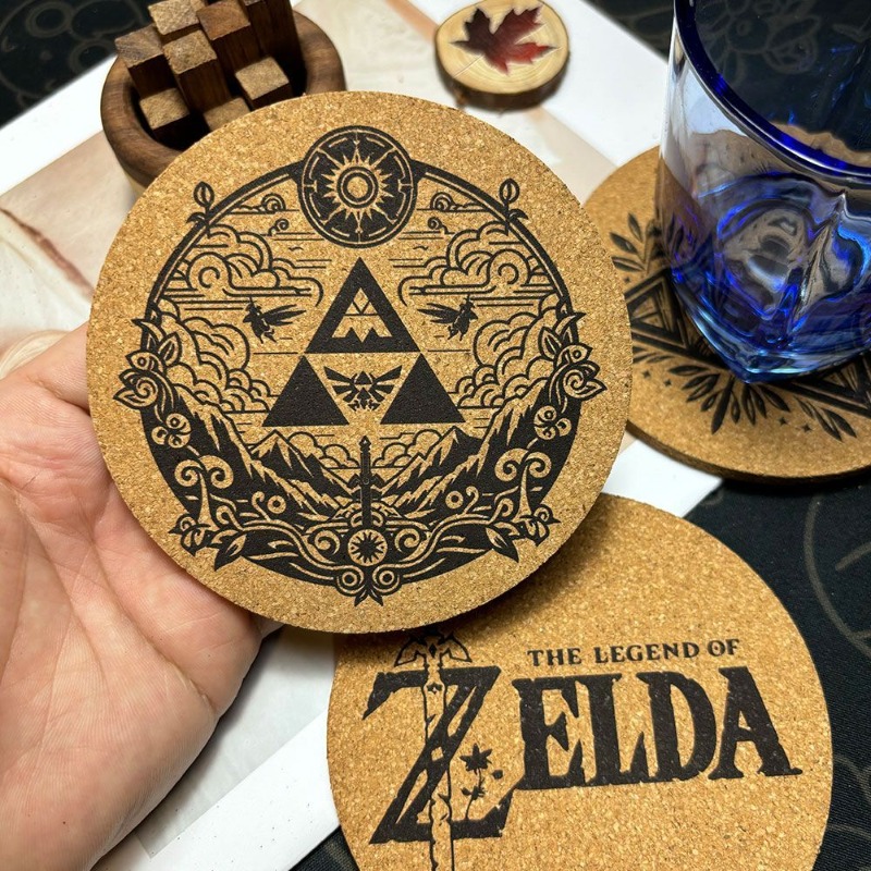 Zelda Coaster Cartoon Anime Ro - Good Coffee Tea recensie en prijs
