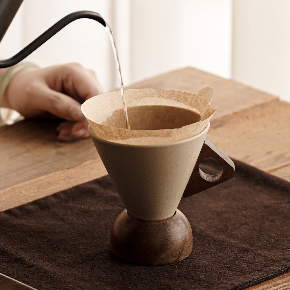 Ruwe keramische driehoekige co - Xbloom Coffee Tea recensie en prijs