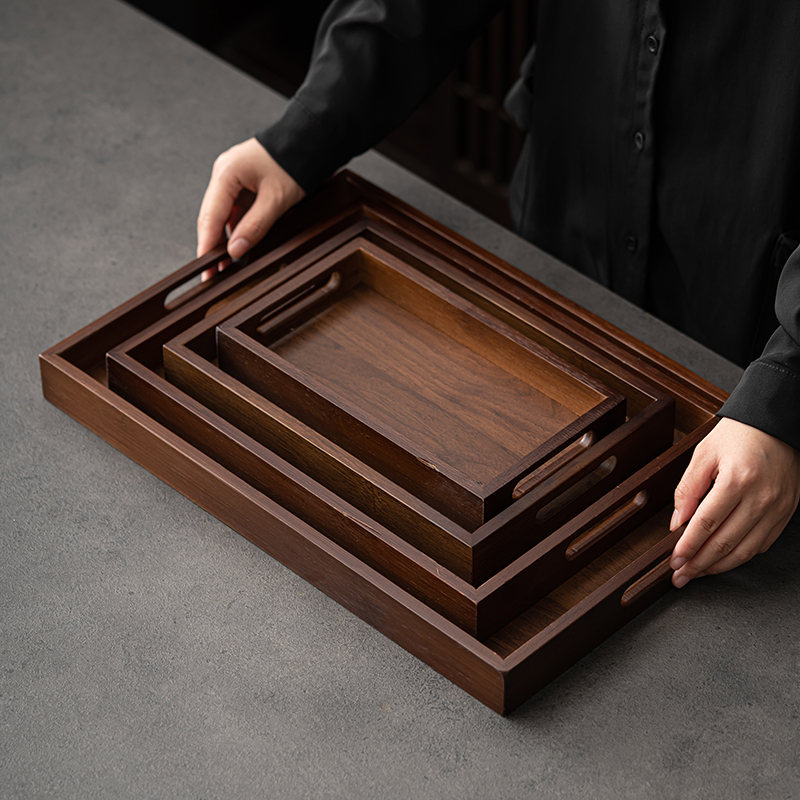 Grote rechthoekige theebord va - Bamboo Tea Tray recensie en prijs