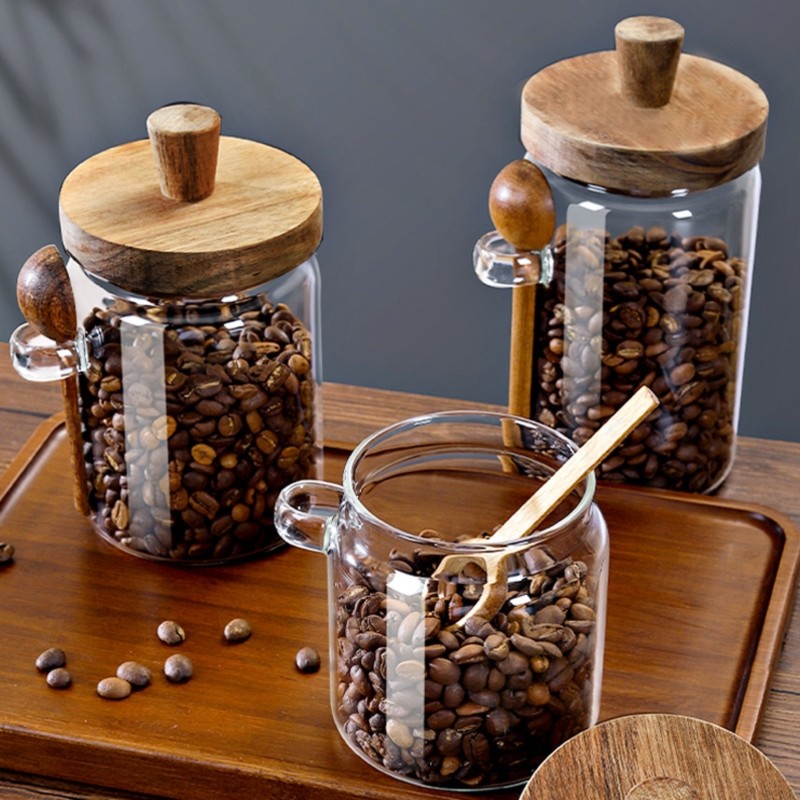 THIVN – set van glazen potten  - Coffee Tea Sugar Container Set recensie en prijs